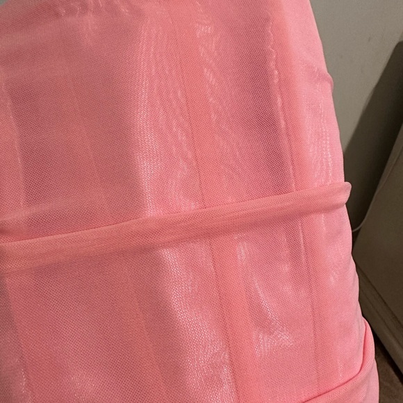 Pink corset wired support  with lace up back - Picture 4 of 6